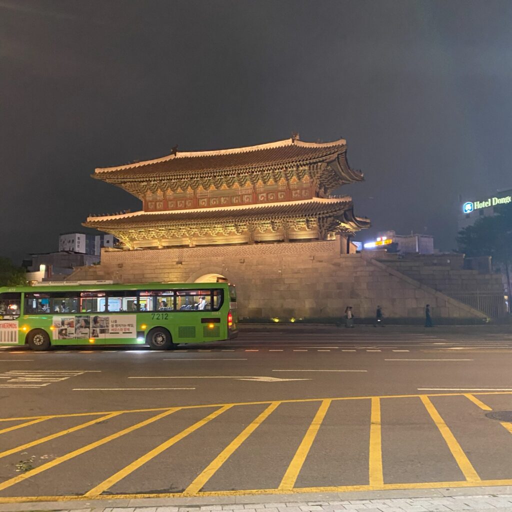韓国・ソウルの夜の景色