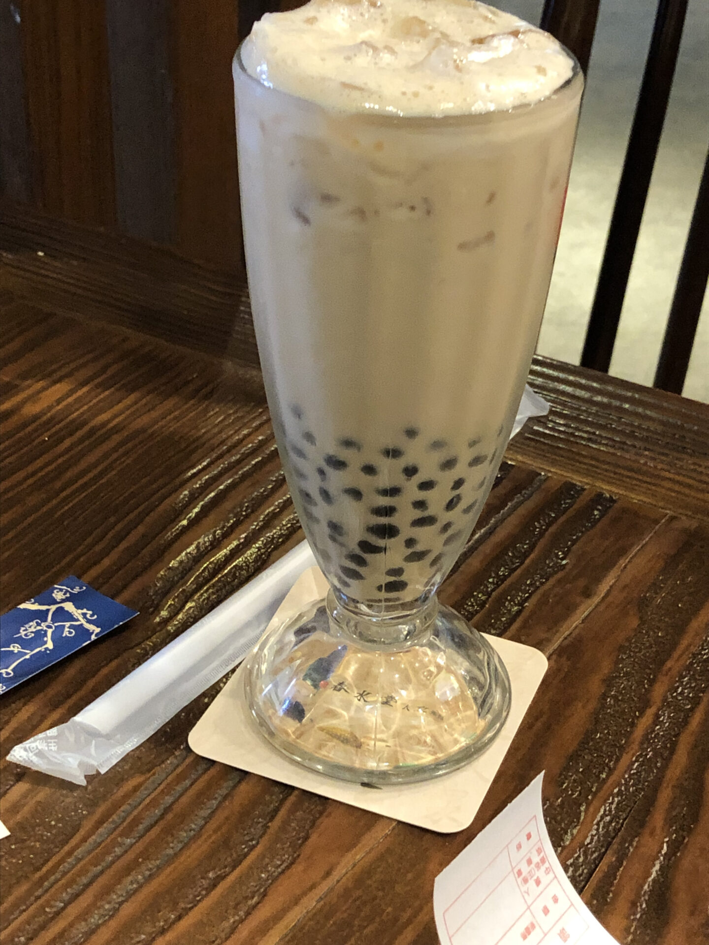 春水堂の珍珠奶茶（タピオカミルクティー）