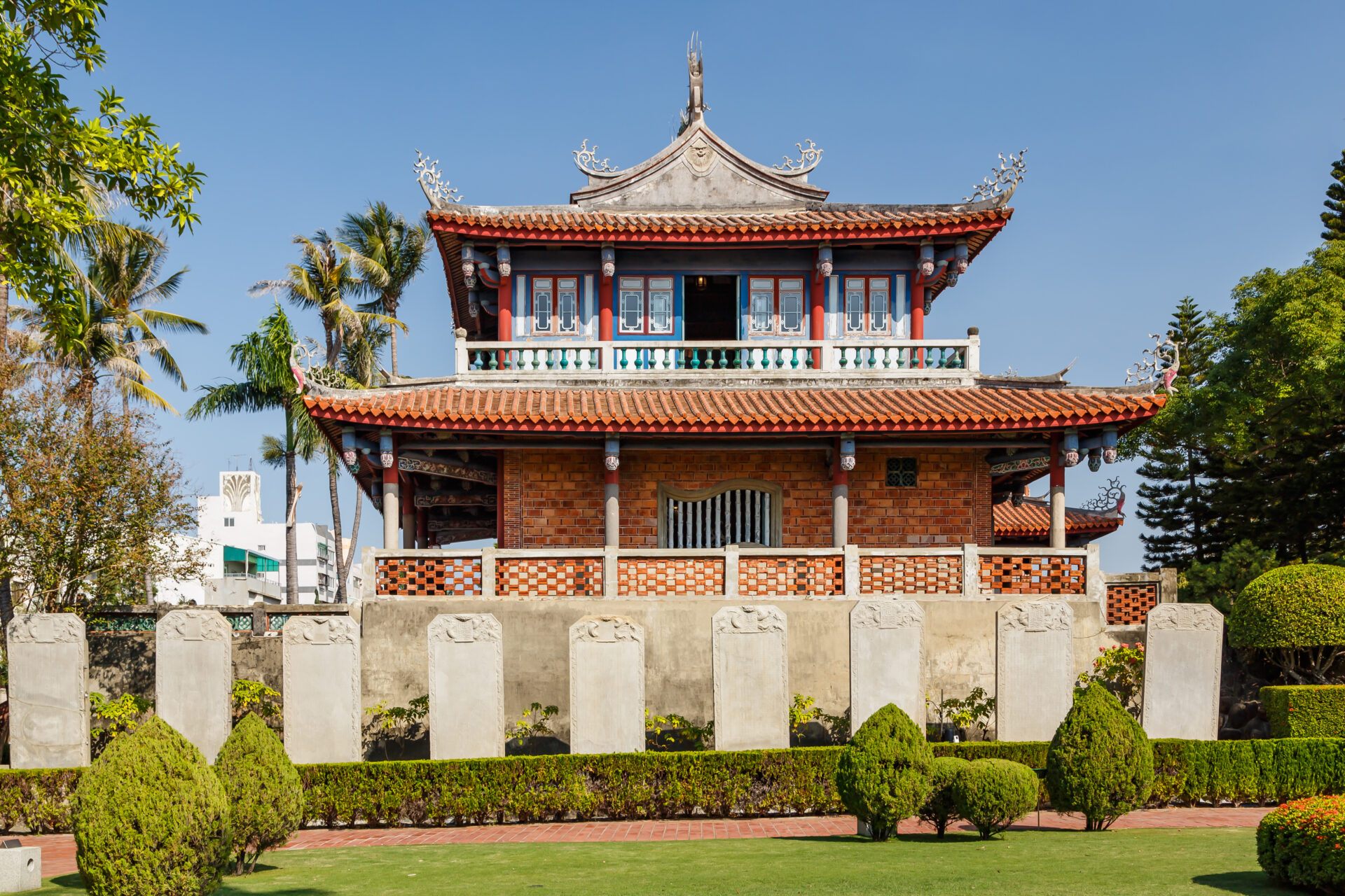 赤崁楼（台南）昼間の全景