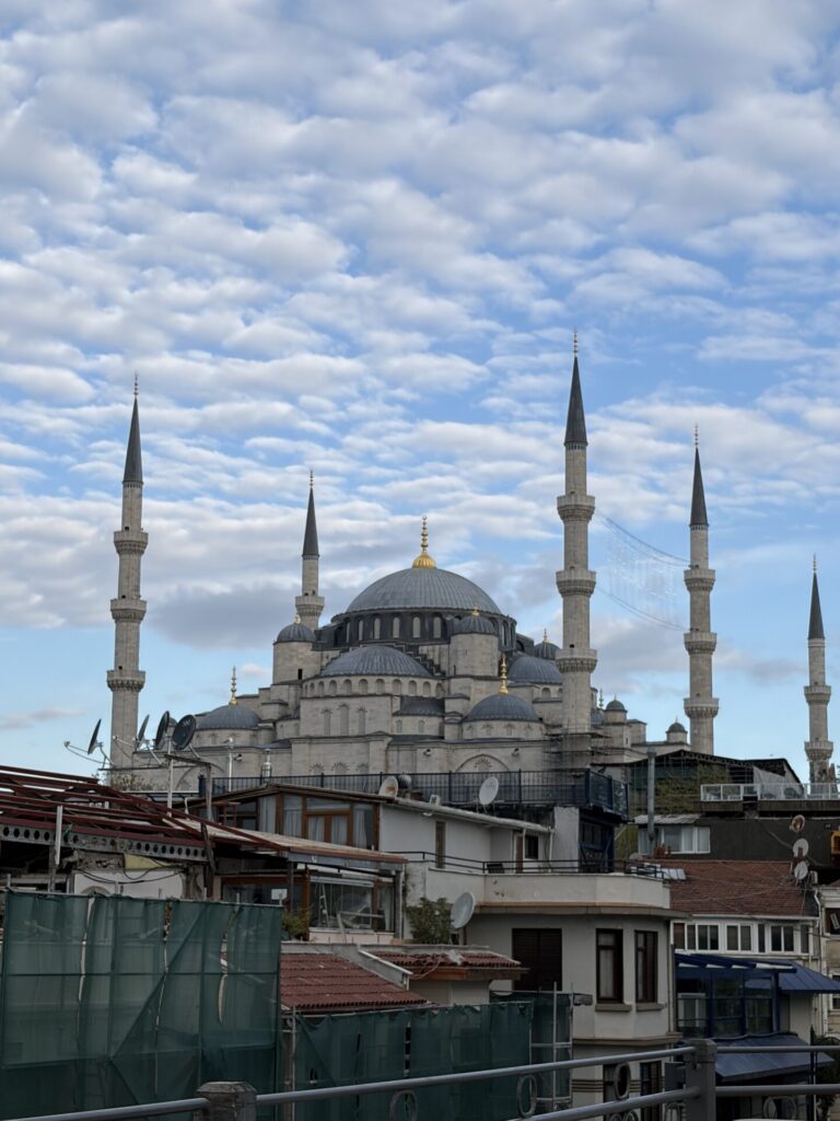 トルコ・ブルーモスクの景色