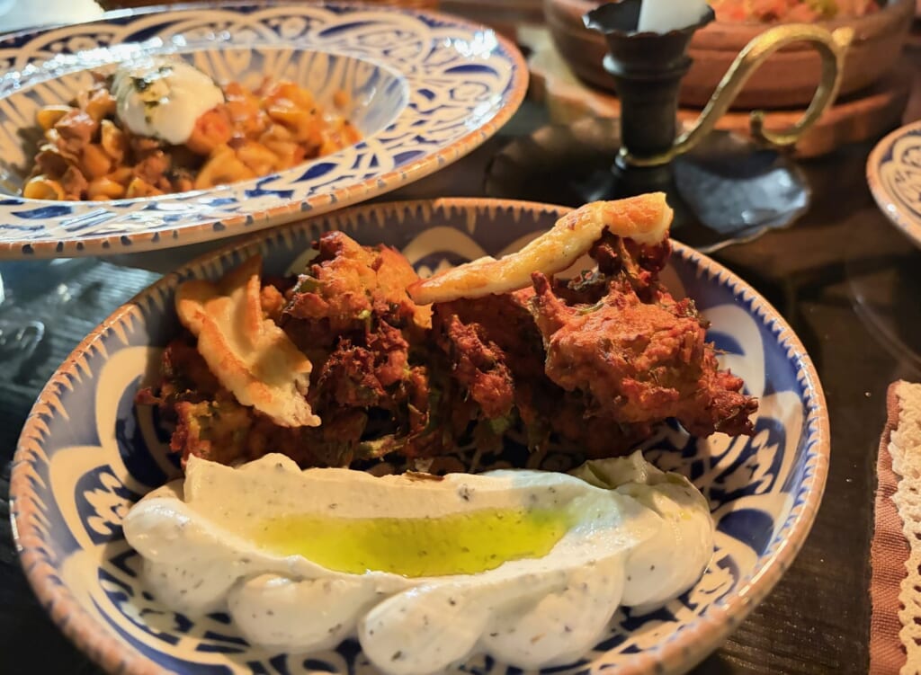 カッパドキアで食べたトルコ料理の夕食